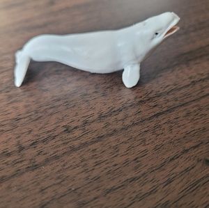 1991 Safari Ltd Vtg Monterey Bay Aquarium Sea Life Collection Beluga Whale 6 in.